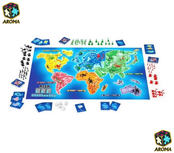 بازی فکری ریسک بازیمن | BaziMan Risk | مرکز بازیهای فکری آروما